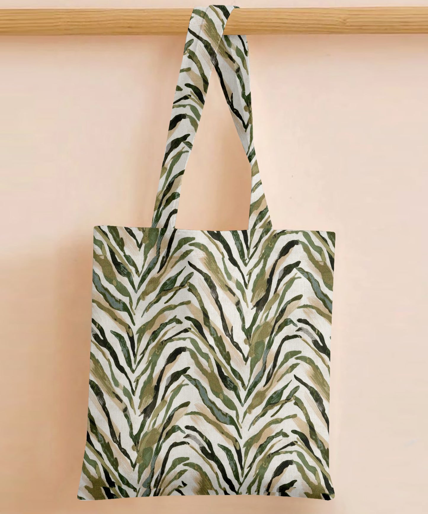 Printed - Sage Serengeti Tote Bag Trendy Home