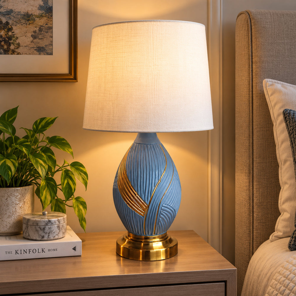 Marrakesh Table Lamp White Trendy Home