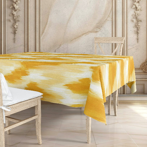 Printed - Solar Brushstroke Tablecloth Trendy Home