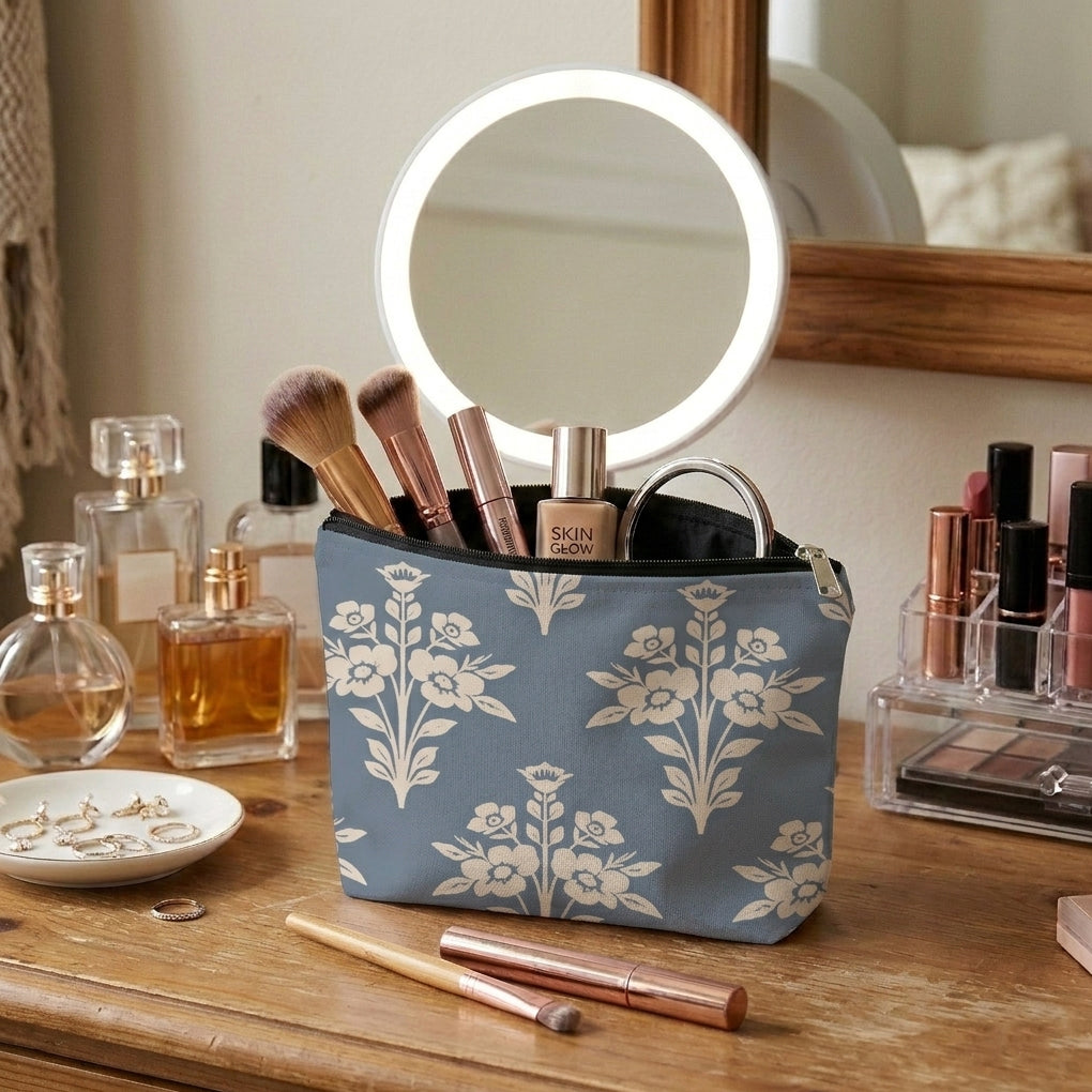Printed - Country Bouquet Cosmetic Pouch