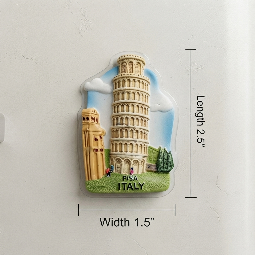Pisa Italy Landmark Fridge Magnet trendy home