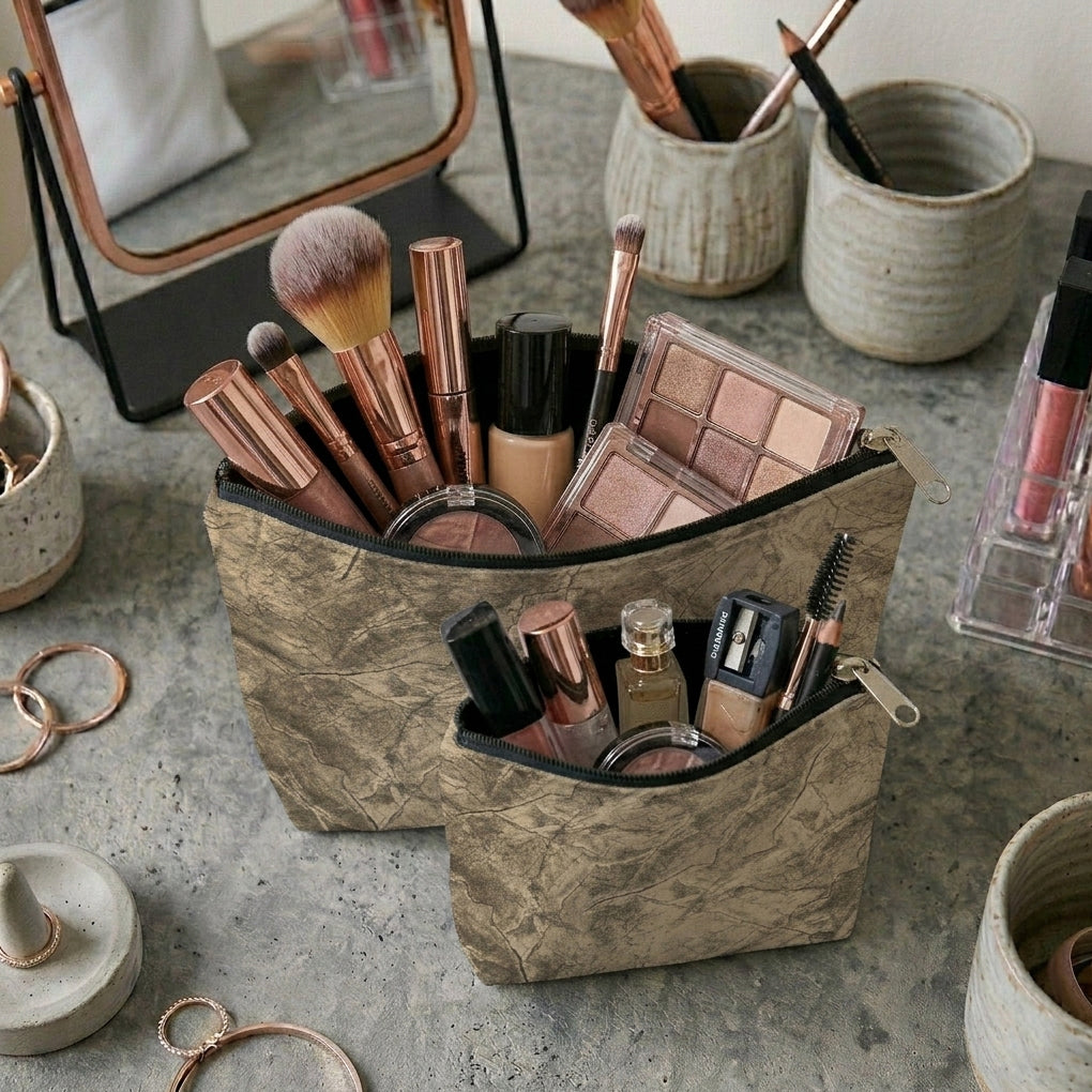 Turkish Velvet - Pearl Cosmetic Pouch