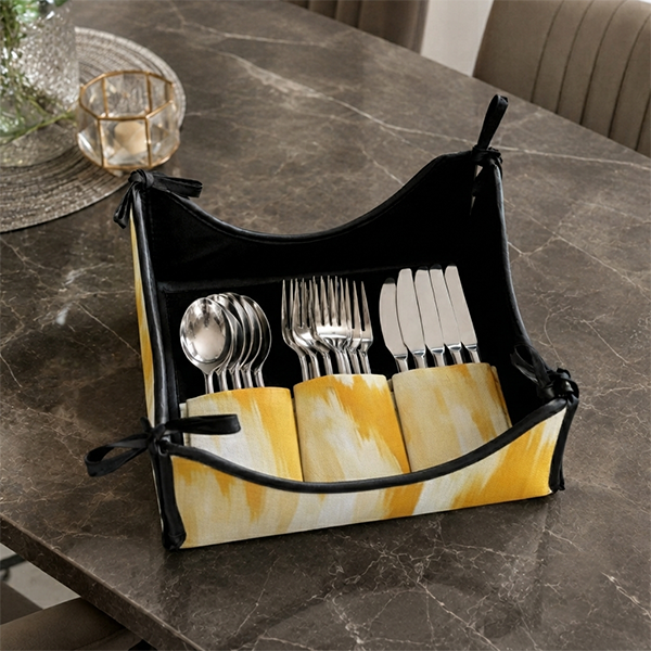 Printed - Solar Brushstroke Cutlery Tray Trendy Home