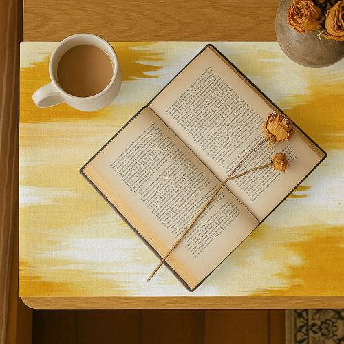 Printed - Solar Brushstroke Bed Side Table Accent Trendy Home