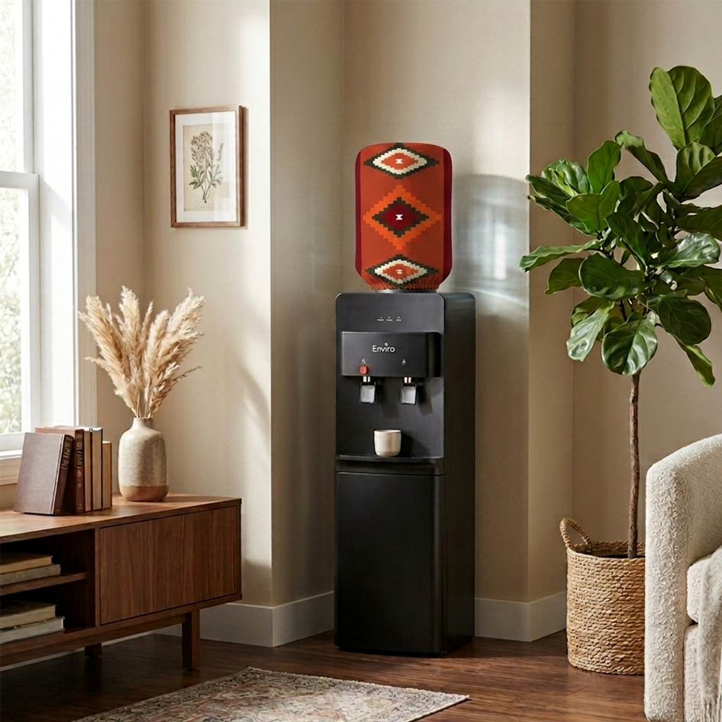 Printed - Azure Jewel Bottle Dispenser Cover Trendy Home