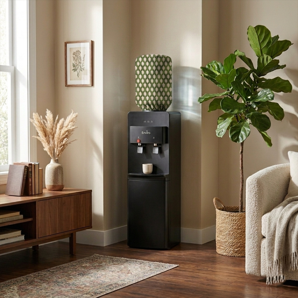 Printed - Emerald Symmetry Bottle Dispenser Cover Trendy Home