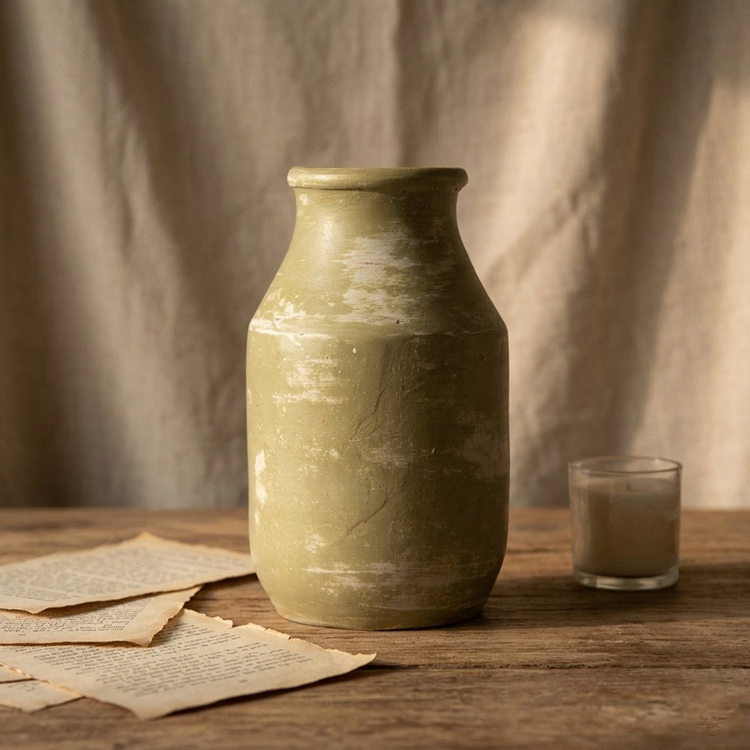 Vintage Barrel - Tuscan Vase Trendy Home