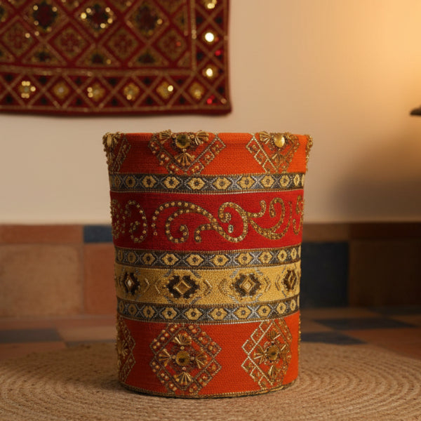 Hand Sequin - Scarlet Dustbin Trendy Home