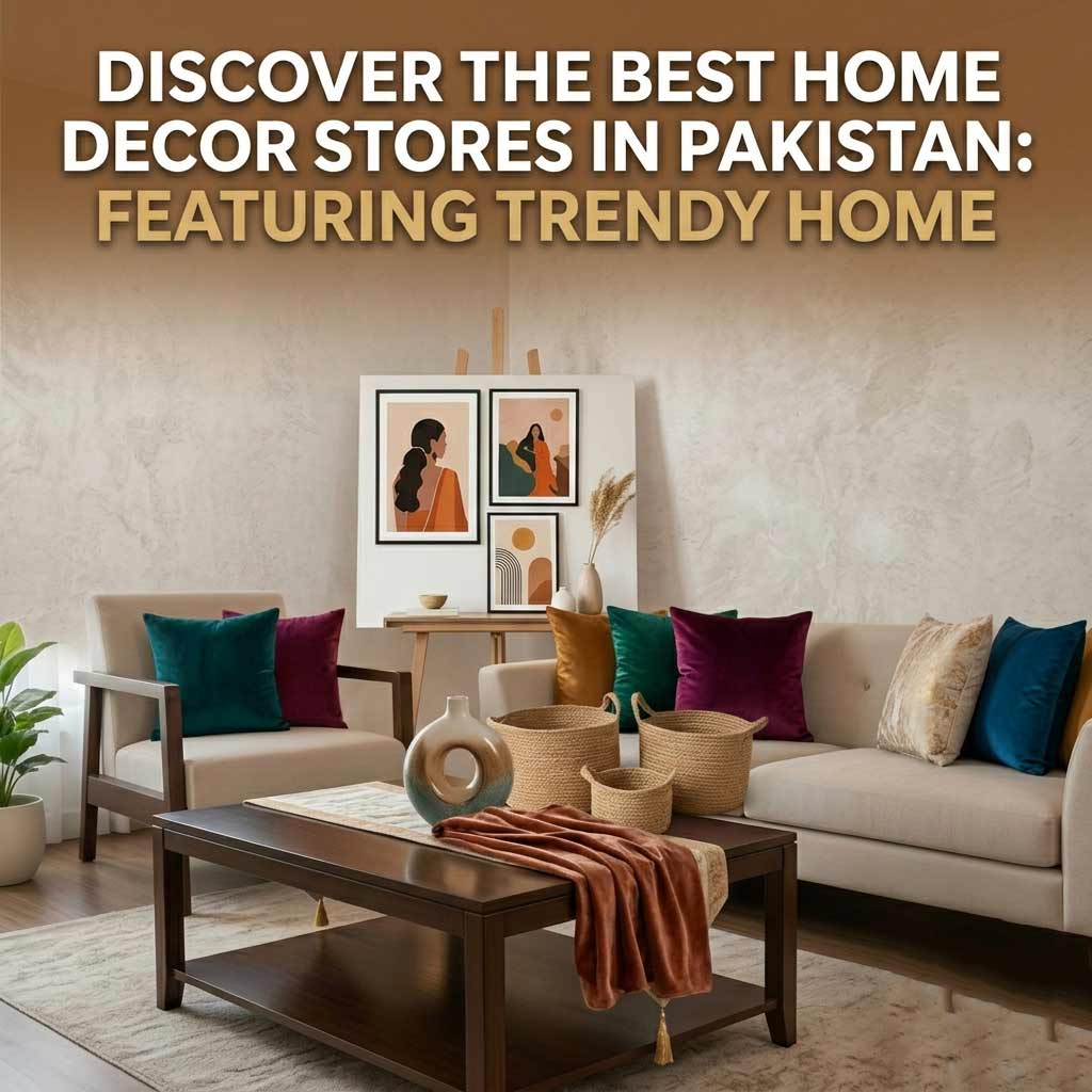 Discover the Best Home Decor Stores in Pakistan: Featuring Trendy Home