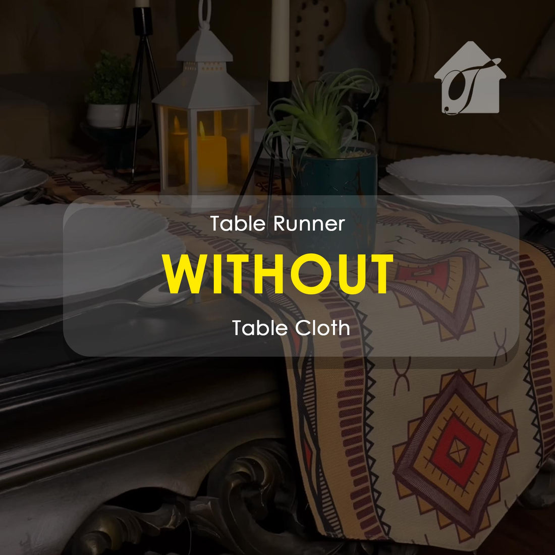 Table Runner Without Table Cloth Blog