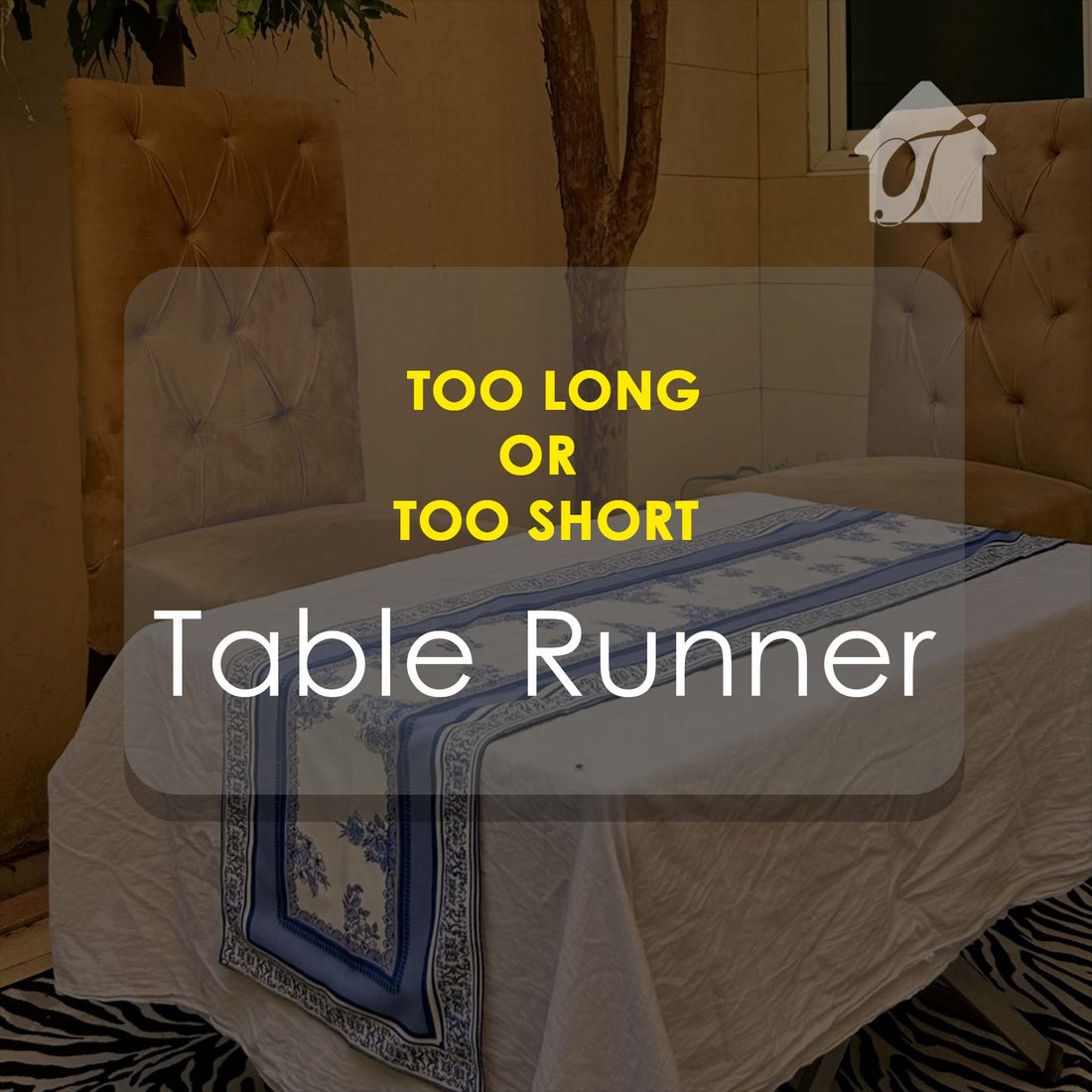 What to Do When Table Runner Is Too Long or Short in Pakistan
