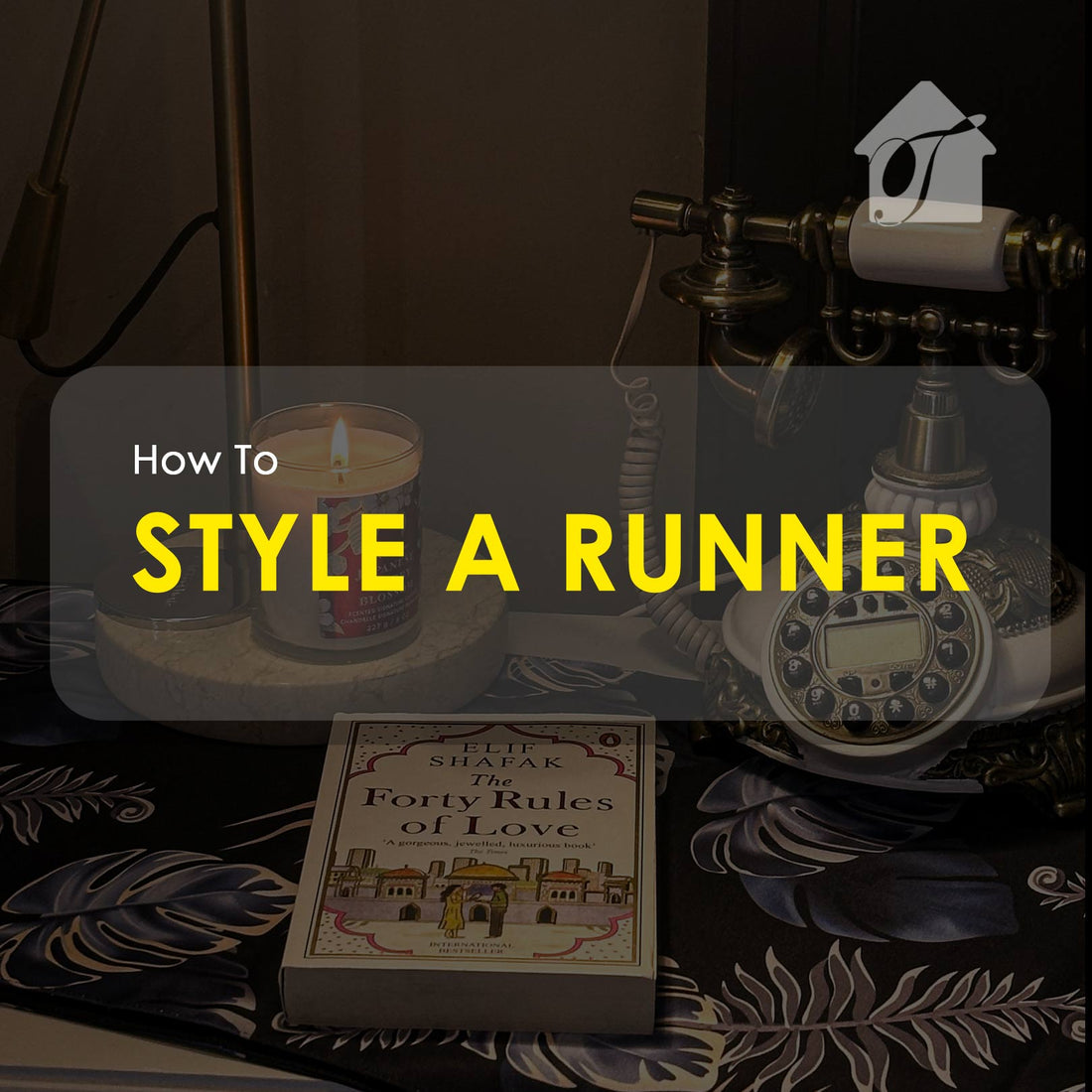 How to Style a Table Runner?