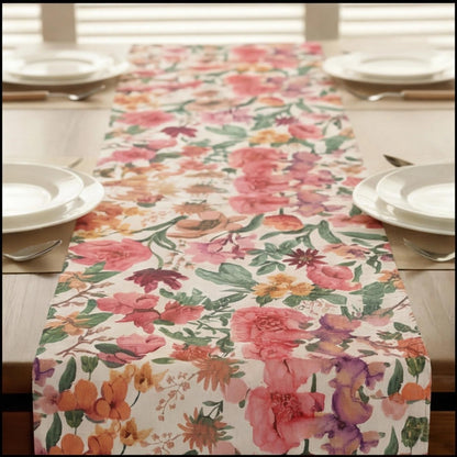 Printed - Meadows Flora Table Runner Trendy Home
