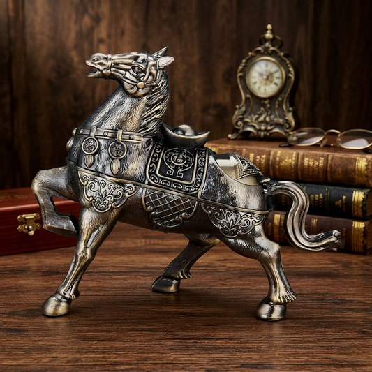 Metallic - Horse Ashtray trendy home