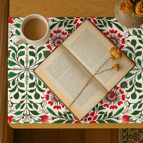 Printed - Imperial Petal Bed Side Table Accent Trendy Home