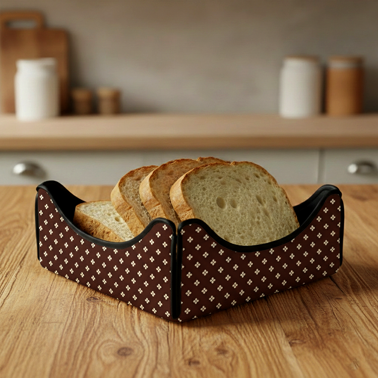 Printed - Espresso Foulard Breadbasket Trendy Home