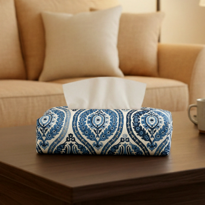 Printed - Moroccan Motif Tissue Box Trendy Home