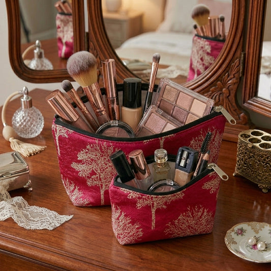 Shanghai - Ruby Cosmetic Pouch