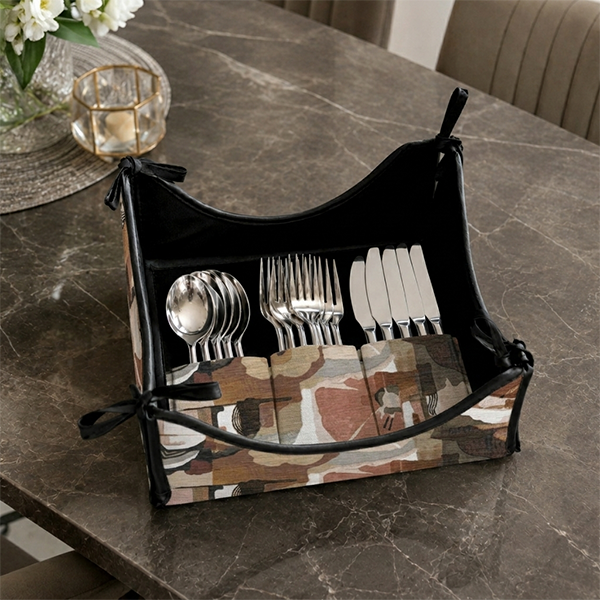 Printed - Artisan Mosaic Cutlery Tray