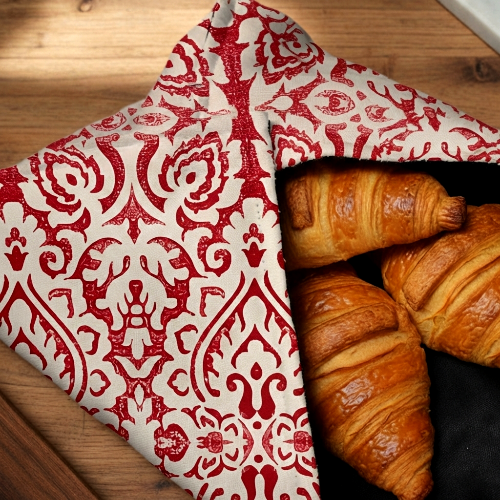 Printed - Rubine Roti Kapra Trendy Home