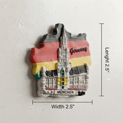 Resin - Germany Fridge Magnet