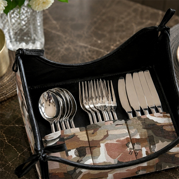 Printed - Artisan Mosaic Cutlery Tray