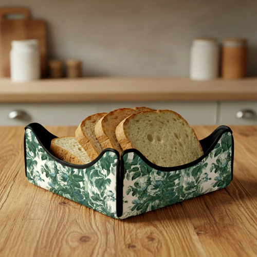 Printed - Victorian Green Breadbasket Trendy Home