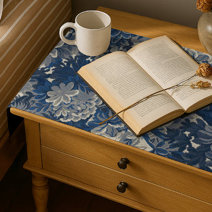 Printed - Midnight Weave Bed Side Table Accent Trendy Home