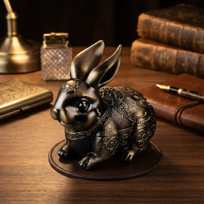 Metallic - Rabbit Ashtray trendy home