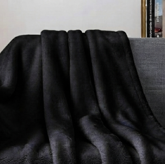Cat Fur - Obsidian Sofa Throws