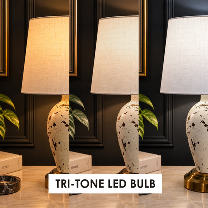 Ivory Arc Table Lamp