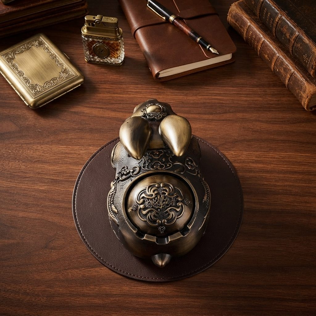 Metallic - Rabbit Ashtray trendy home