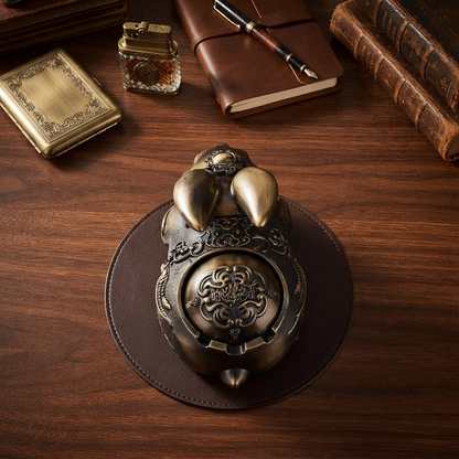 Metallic - Rabbit Ashtray trendy home