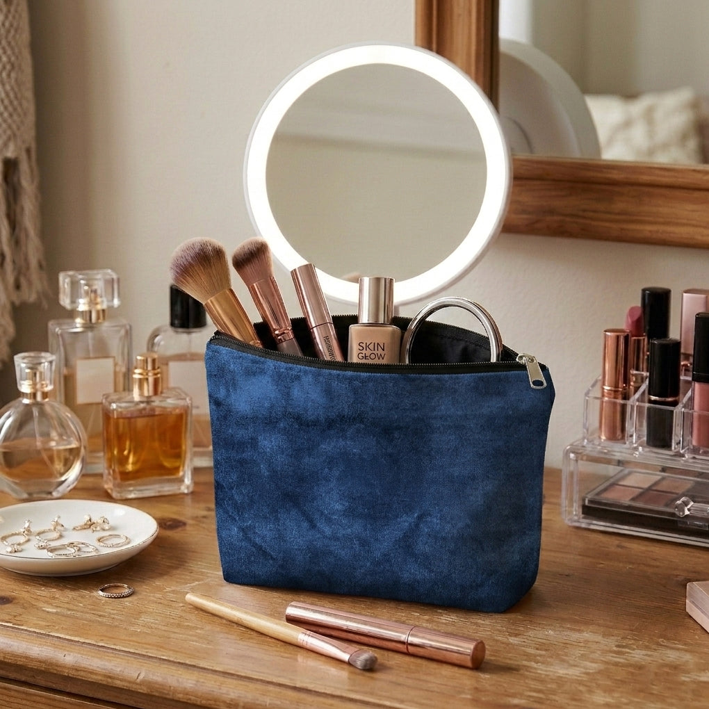 Malai Velvet - Midnight Cosmetic Pouch
