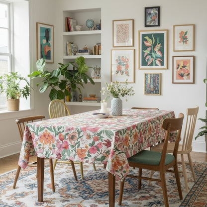 Printed - Meadows Flora Tablecloth Trendy Home