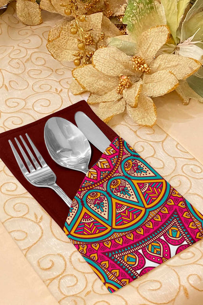 Printed - Remenoir Cutlery Pouch Trendy Home