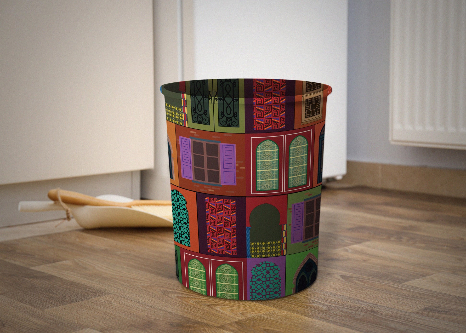Printed - Mughal Dustbin Trendy Home