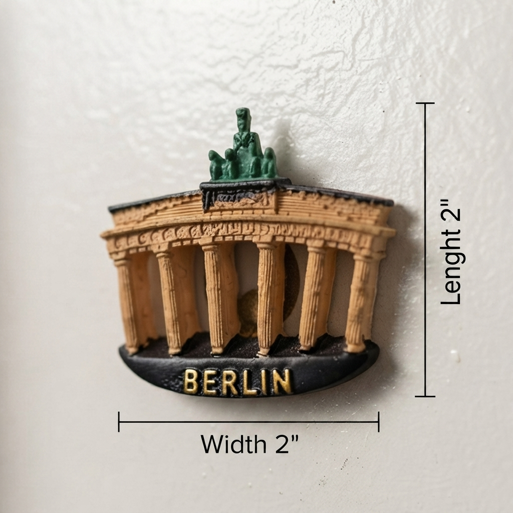 Resin - Berlin Fridge Magnet