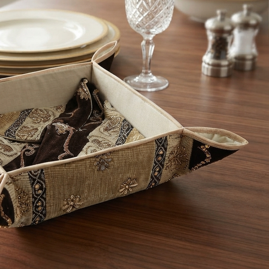 Hand Sequin - Brown Breadbasket