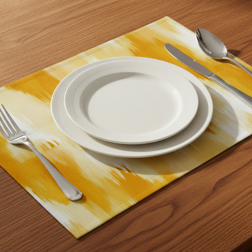 Printed - Solar Brushstroke Table Mat Trendy Home