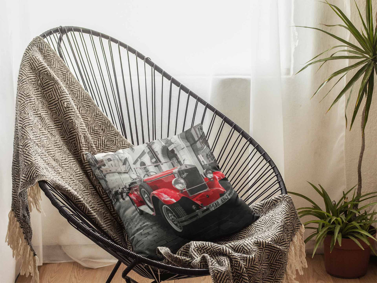1953 Rolls Royce Cushion Cover Trendy Home