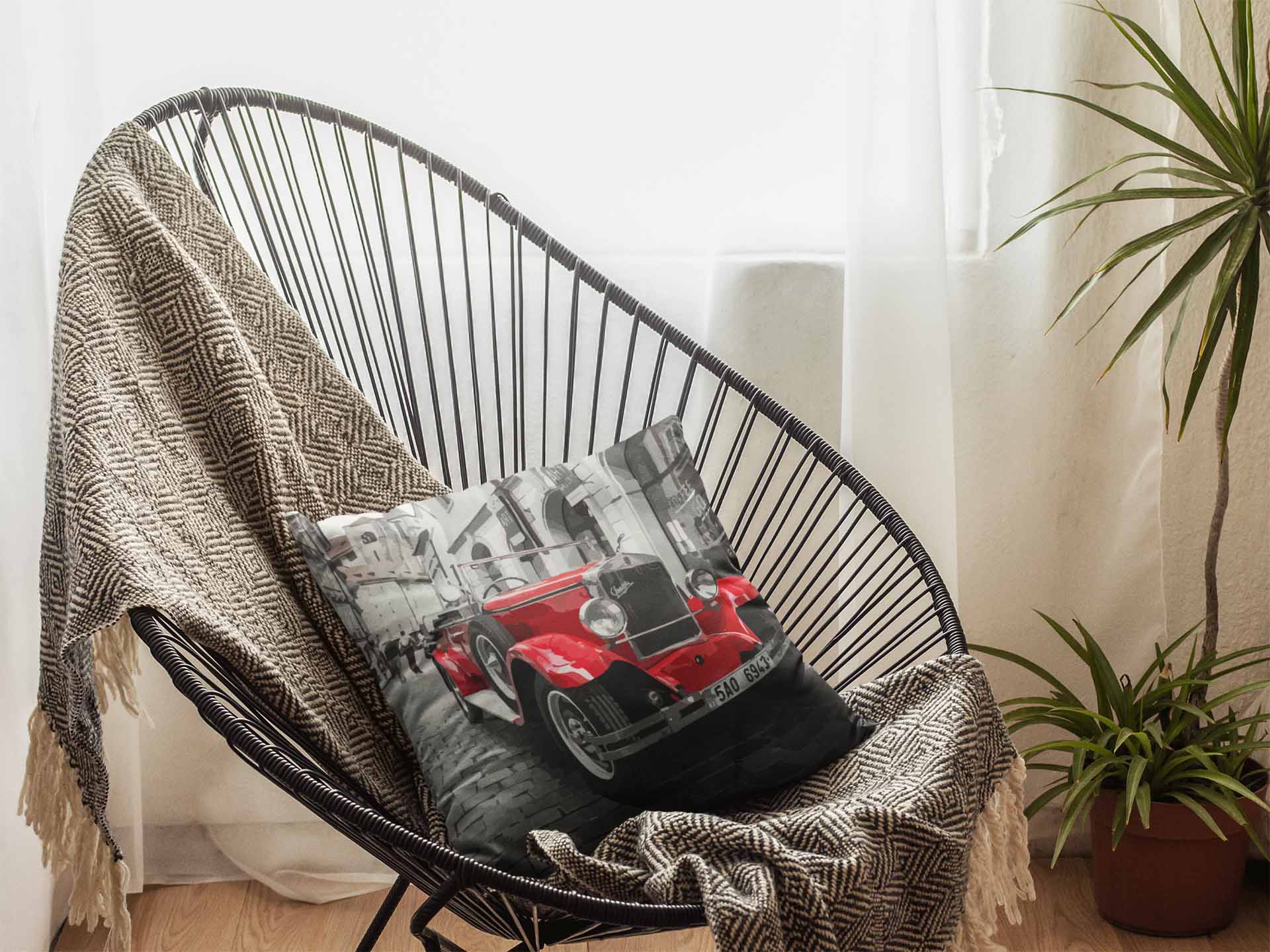 1953 Rolls Royce Cushion Cover Trendy Home