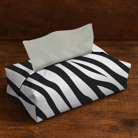Printed - Zebra Tissue Box Trendy Home