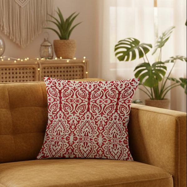 Printed - Rubine Cushion Cover Trendy Home