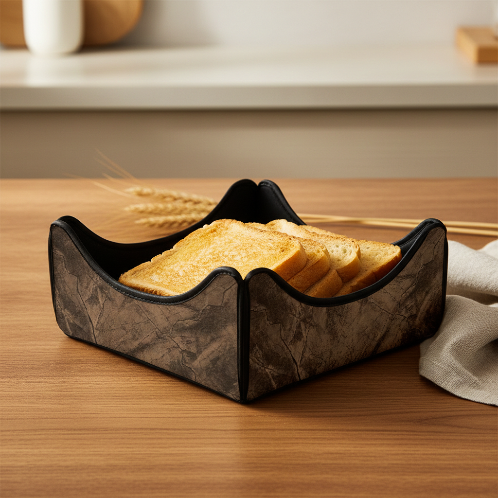 Turkish Velvet - Bronze Breadbasket Trendy Home