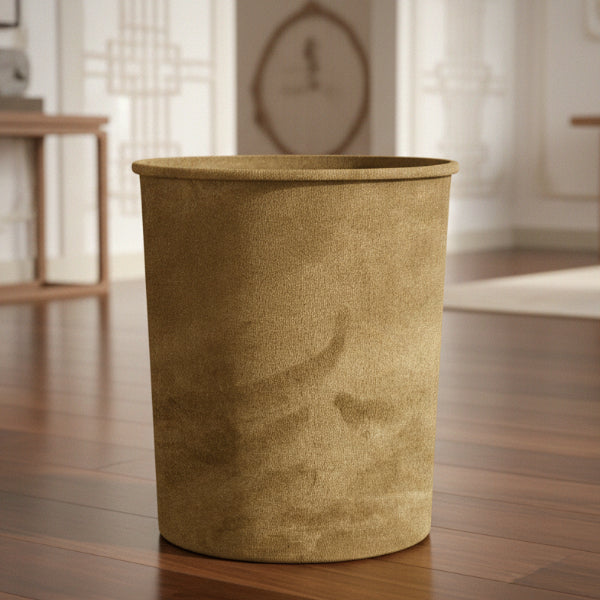 Malai Velvet - Fawn Dustbin Trendy Home