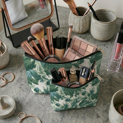 Printed - Victorian Green Cosmetic Pouch