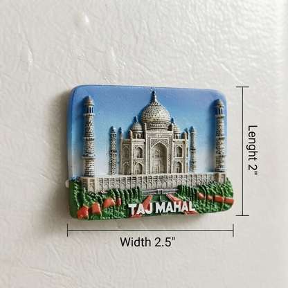 Resin - Taj Mahal Fridge Magnet