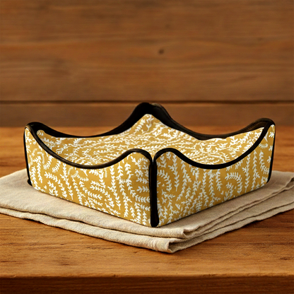 Printed - Mustard Mist Breadbasket Trendy Home