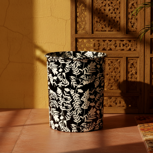 Printed - Luna Meadows Dustbin Trendy Home